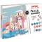 Set pictura pe numere Grecia, contine:panza canvas 40x30cm,3 pensule, ALPINO-Paint Color Experience