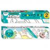 Set role autoadezive pentru colorat, 315x3550mm + 140x2440mm, Stickn - Dinosaurus/Insects