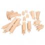 Set sine drepte si curbe (24 piese)