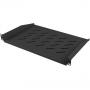 Shelf for cabinets 19 ` 450/600/800/1000 mm 1U 483x315mm black