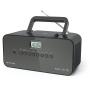 Sistem audio Portabil MUSE M-22 BT, Bluetooth, Display LCD, CD-Player, Radio, AUX-in, Negru