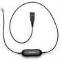 Smart Cord, Qd To Rj10, Coiled, 0,7 - 2 Meters, With 8-Position Switch Configurator, For Std Headsets
