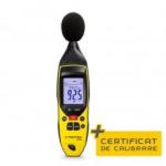 Sonometru profesional TROTEC SL400+ Certificat de calibrare  Functie DataLogger  Racord USB  32700 Capacitate memorare