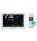 Statie meteo AlecoAir M40 Clima  WiFi  Asistenti vocali  Meteo  Alarma  Masurare temperatura  umiditate  factor UV