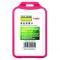 Suport PP tip flip, pentru carduri, 66x97mm, vertical, 5 buc/set, KEJEA - rosu