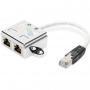 T-Adaptor RJ45 CAT5e 19cm 1xRJ45 M to 2xRJ45 F bulk