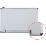 Tabla alba magnetica cu rama din aluminiu,  90 x 120 cm, Optima