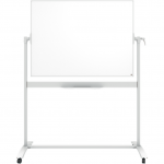 Tabla mobila NOBO Classic, otel lacuit, 120x90 cm, magnetica, include marker si tavita, alb