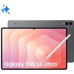 Tableta Galaxy Tab S11 Ultra, 14.6 inch Multi-touch, Cortex X925 Octa Core 3.63GHz, 12GB RAM, 256GB flash, Wi-Fi, Bluetooth, Android 15, Moonstone Gray