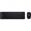 Tastatura Logitech MK220 Wireless Desktop Kit, Compact design, Whisper-quiet keys, 2.4GHz Wireless,