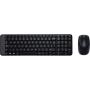 Tastatura Logitech MK220 Wireless Desktop Kit, Compact design, Whisper-quiet keys, 2.4GHz Wireless,