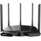 Tenda TX27 PRO wireless router Gigabit Ethernet Tri-band (2.4 GHz / 5 GHz / 6 GHz) Black