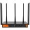 Tenda W30E AX3000 wireless router Gigabit Ethernet Dual-band (2.4 GHz / 5 GHz) Black