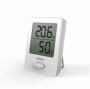 Termohigrometru Duux Alb  Ecran LCD  Indicatie de confort  Orificiu de prindere si magnet