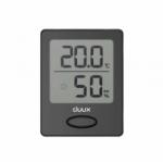 Termohigrometru Duux Negru  Ecran LCD  Indicatie de confort  Interval de detectare- 10 secunde