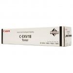 Toner Canon EXV18, black, capacitate 8400 pagini, pentru IR1018/1022 series