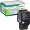 Toner Lexmark de capacitate mare C242XM0, 3500 de pagini, Magenta