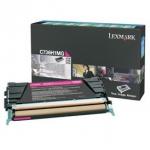 Toner Lexmark magenta | return | 10000pgs | C736/X736/X738