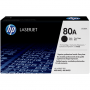 Toner negru HP  (80A)
