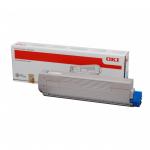 Toner OKI 46471115, Cyan, 5000 pagini, Pentru OKI C813