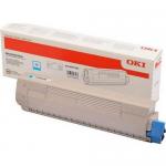 Toner Oki 46861307 Cyan 10000 pgs 834/844