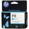 TRIPACK CARTUS CYAN NR.711 CZ134A ORIGINAL HP DESIGNJET T120