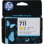 TRIPACK CARTUS YELLOW NR.711 CZ136A ORIGINAL HP DESIGNJET T120