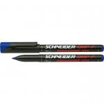 Universal permanent marker Schneider Maxx 220 S, varf 0.4mm, 4 culori/set - (N, R, A, V)