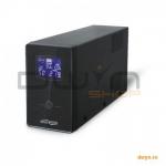 UPS GEMBIRD 1500VA w. AVR, diplay LCD, interfata USB, black, `EG-UPS-034`