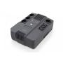 UPS multifunctional, 800VA/480W, LED 12V/9Ah x1, 4x CEE 7/7, 3x IEC C13, USB, RJ45