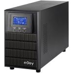 UPS nJoy Aten PRO 2000, 2000VA/ 1800W, On-line, LCD Display, 3 Prize Schuko cu Protectie