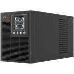 UPS nJoy Echo Pro 1000, 1000VA/800W, On-line, Ecran LCD, management HID USB, 3 prize Schuko cu protectie, Tower