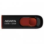 USB 2.0 32GB ADATA C008 Black&Red `AC008-32G-RKD`