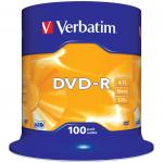 Verbatim  DVD-R 16X 100 PK SPINDLE 4.7GB