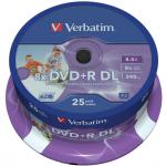 Verbatim  DVD+R 8x DBL LAYER PRINT.SP25