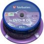 Verbatim DVD+R DL [ spindle 50 | 8,5GB | 8x | argintiu mat ]