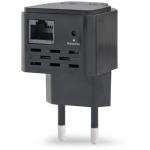 WNP-RP300-03-BK bridge/repeater Network repeater 300 Mbit/s Black